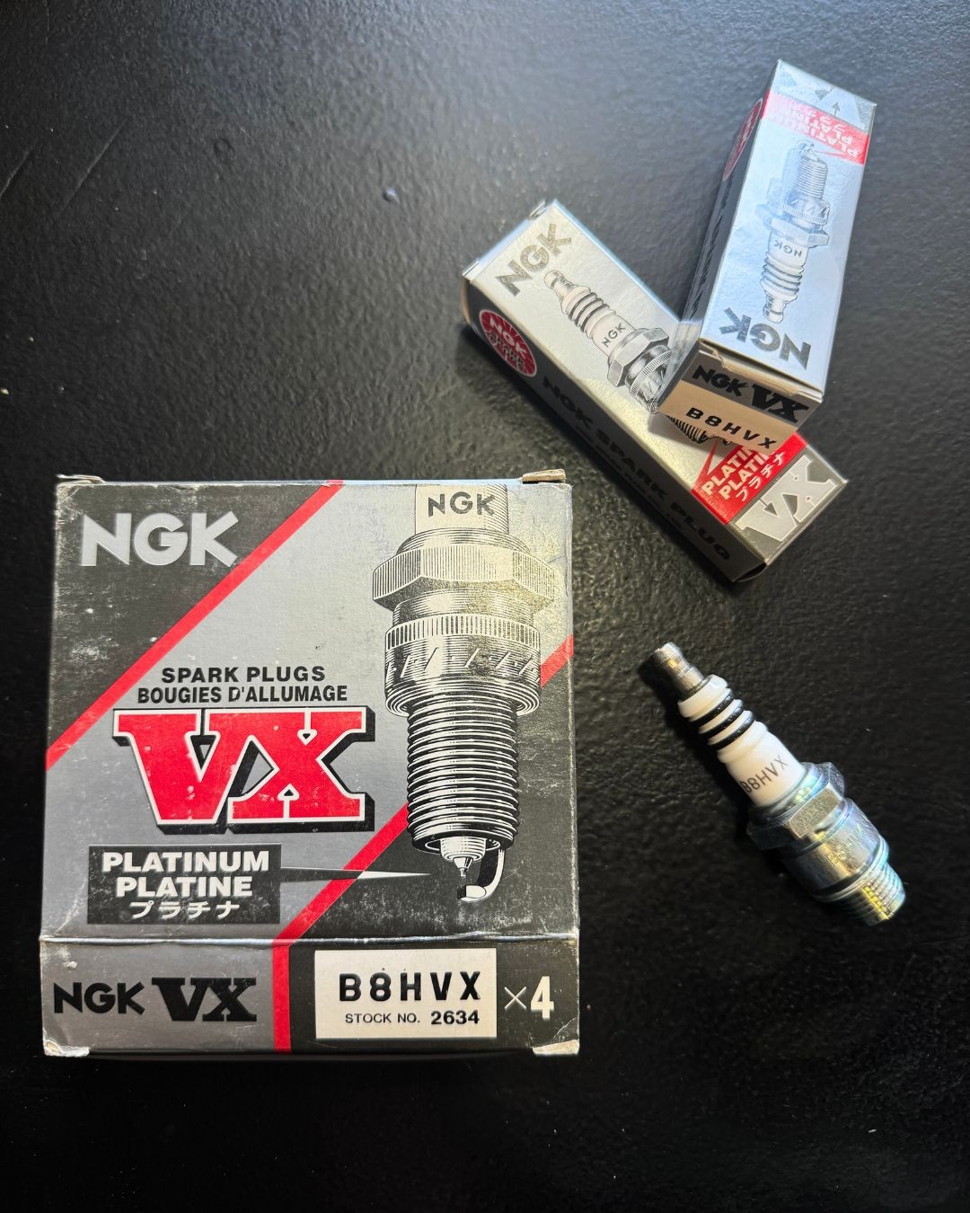 NGK B8HVX / 2634 VX Spark Plug Japan BOX 4PCS
