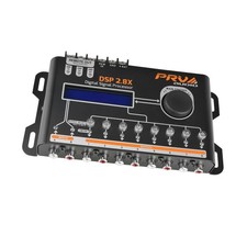 PRV AUDIO DSP 2.8X Digital Crossover Equalizer 8-Channel Car Audio Full Digital