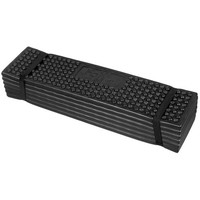 Fox Outdoor Thermomatte Faltbar Schwarz Camping Outdoor Wandern Matte Isomatte