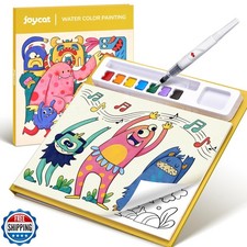 JoyCat Paint with Water Coloring Books for Toddlers, Watercolor P