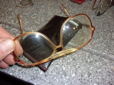 H2 vintage eye glass in case glasses PLYER bifocals