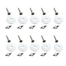 10Pcs Birds Perch Holder Parrot House Screw and Nuts Bird Cage Accessories