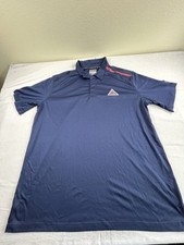 FANATICS Pro Authentic Mens Polo NHL Colorado Avalanche's Blue Shirt Size 2XL