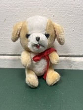 Vintage Rare Mary Meyer POSABLE  Plush Brown Puppy Dog 9  