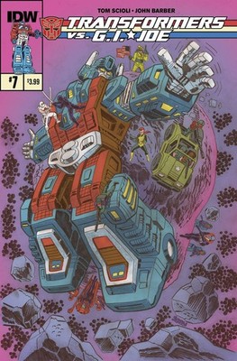 TRANSFORMERS VS GI JOE #7 IDW PUBLISHING
