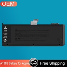 Genuine OEM A1382 Battery For Apple MacBook Pro 15" A1286 Late 2011 Mid 2012 NEW