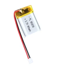 802030 3.7V Lipo Battery 400mAh 802030 Rechargeable Lithium Polymer Battery P...