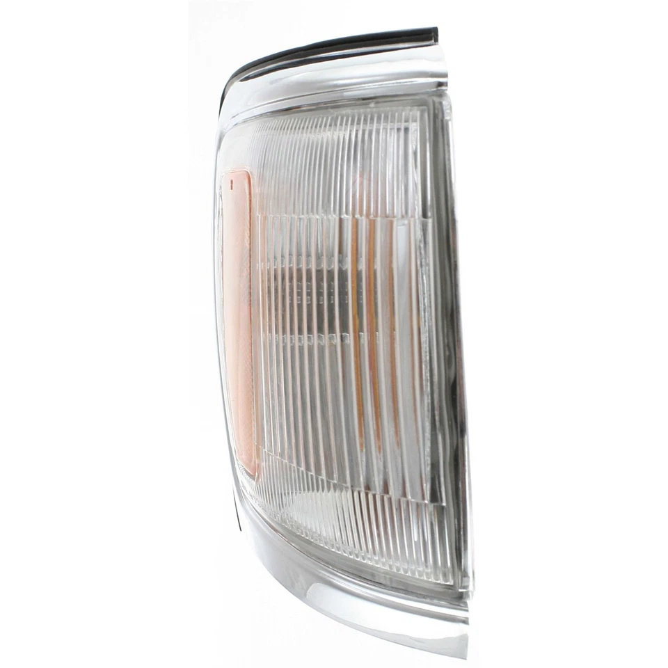 Corner Light For 92-95 Toyota 4Runner w/ chrome trim Set of 2 LH RH Incandescent - Image 4 of 4