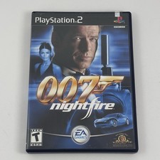 007: NightFire (Sony PlayStation 2, 2002) PS2 Complete CIB Mint