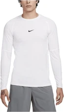 Nike Pro Men's Dri-Fit Slim Fit Long Sleeve Training Workout Shirt FB7926-100