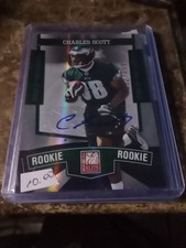 Charles Scott Rookie Signed Card
