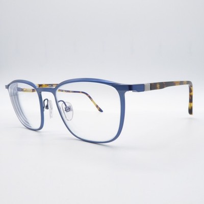 Starck Brille Sh2079 Unisex Blau Metall Brille Brillengestell 52mm