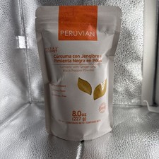 Peruvian Turmeric Powder with Ginger Black Pepper 8oz 227g Raw Kosher Maras