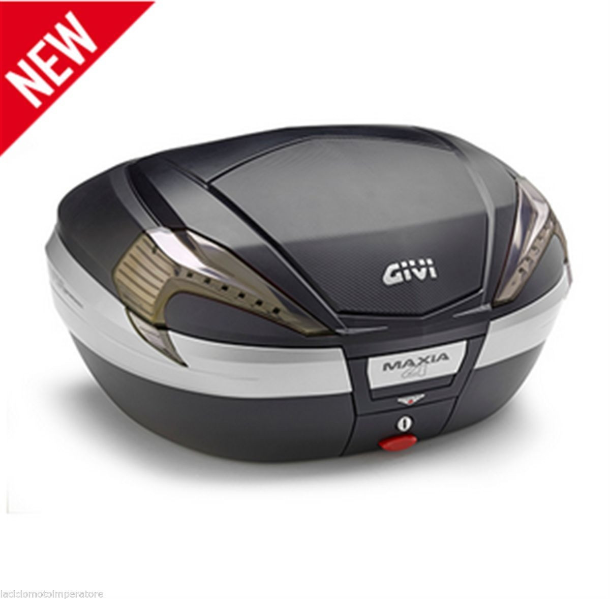 Topcase V56 MAXIA4 smoked reflectors black cover carbon look insert Givi v56nnt