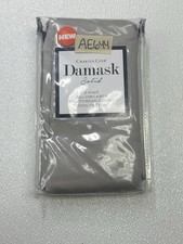 Charter Club Damask Solid King Pillowcases Gray New