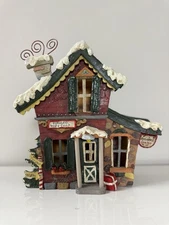 Kurt S. Adler Snowtown Village Claus & Co. Workshop Lighted House