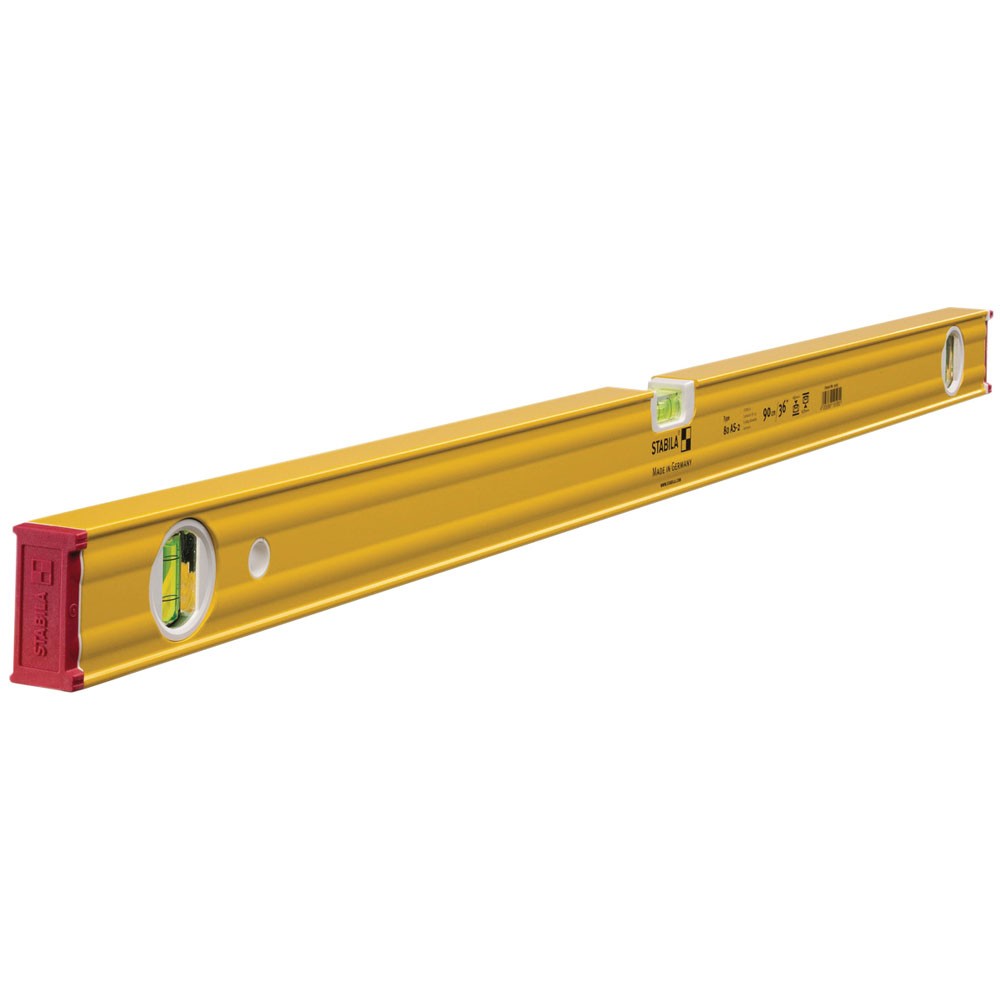 Stabila 80 AS-2 Spirit Level 3 Vial 90cm