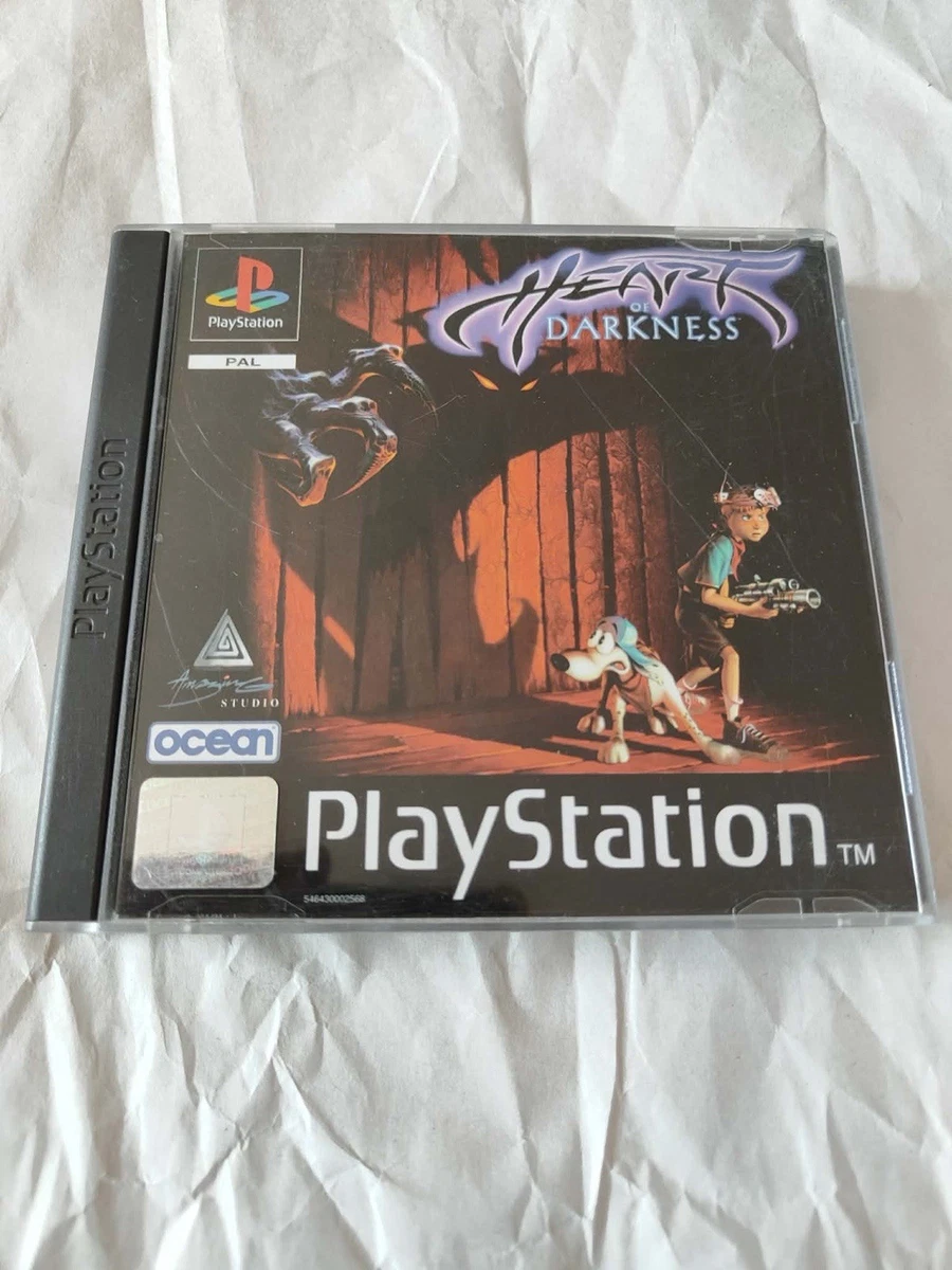 Jeu Heart Of Darkness Sur PS1 - PAL - Version Française - Bon État (Sans Notice)