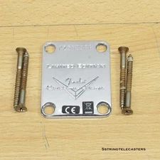 Fender USA Custom Shop Ltd Ed 69 Relic Stratocaster Neck Plate Chrome
