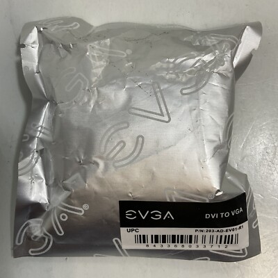Nvidia EVGA GE Force DVI - VGA Adapter P/N 203-AD-EV01-R1