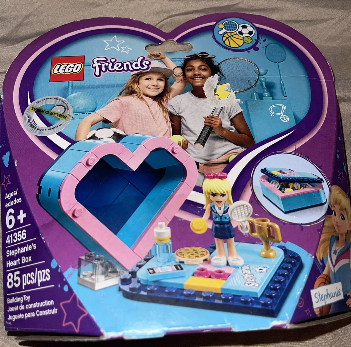 LEGO Friends Stephanie&#039;s Heart Box Set RETIRED SET SUPER CUTE | eBay