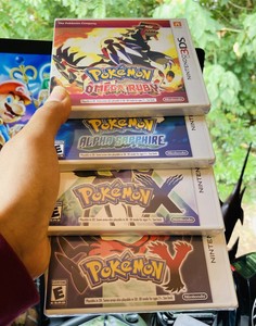 Authentic Genuine Nintendo 3ds Pokemon Alpha Sapphire Omega Ruby X Y New Usa Ver Ebay