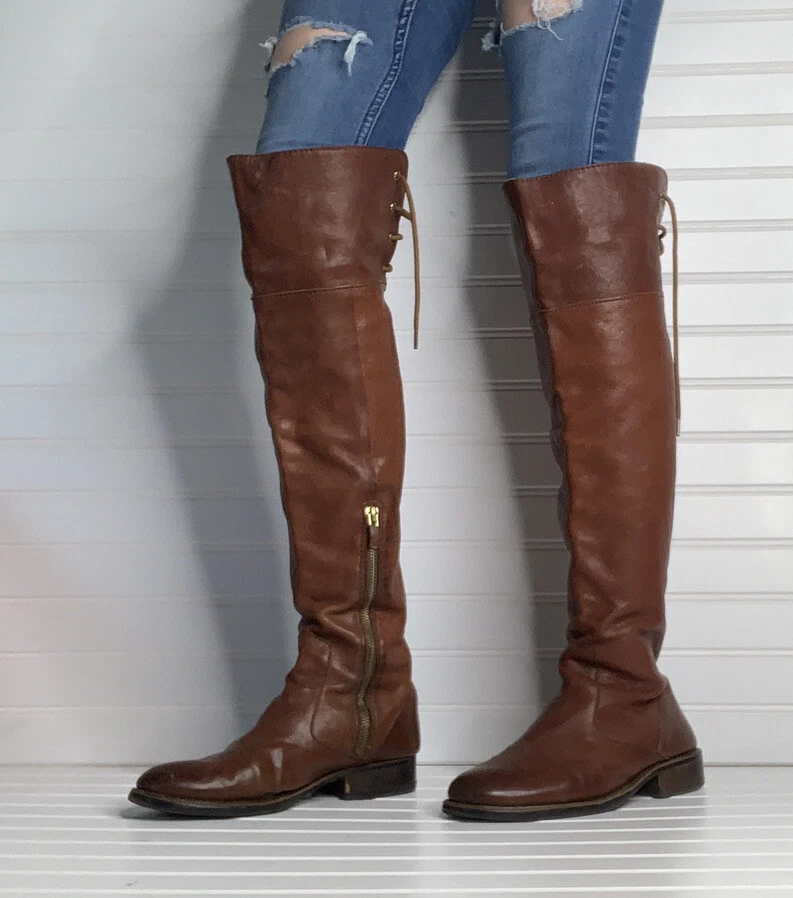 Vince camuto cognac clearance boots