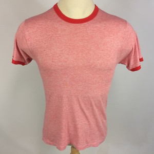 heather red t shirt