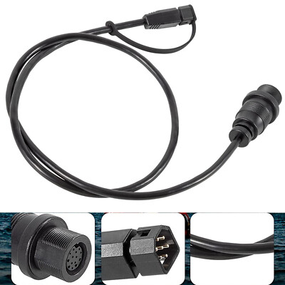 for Minn Kota MKR-MDI-2 Humminbird HELIX Sonar Transducer Adapter Cable 1852086