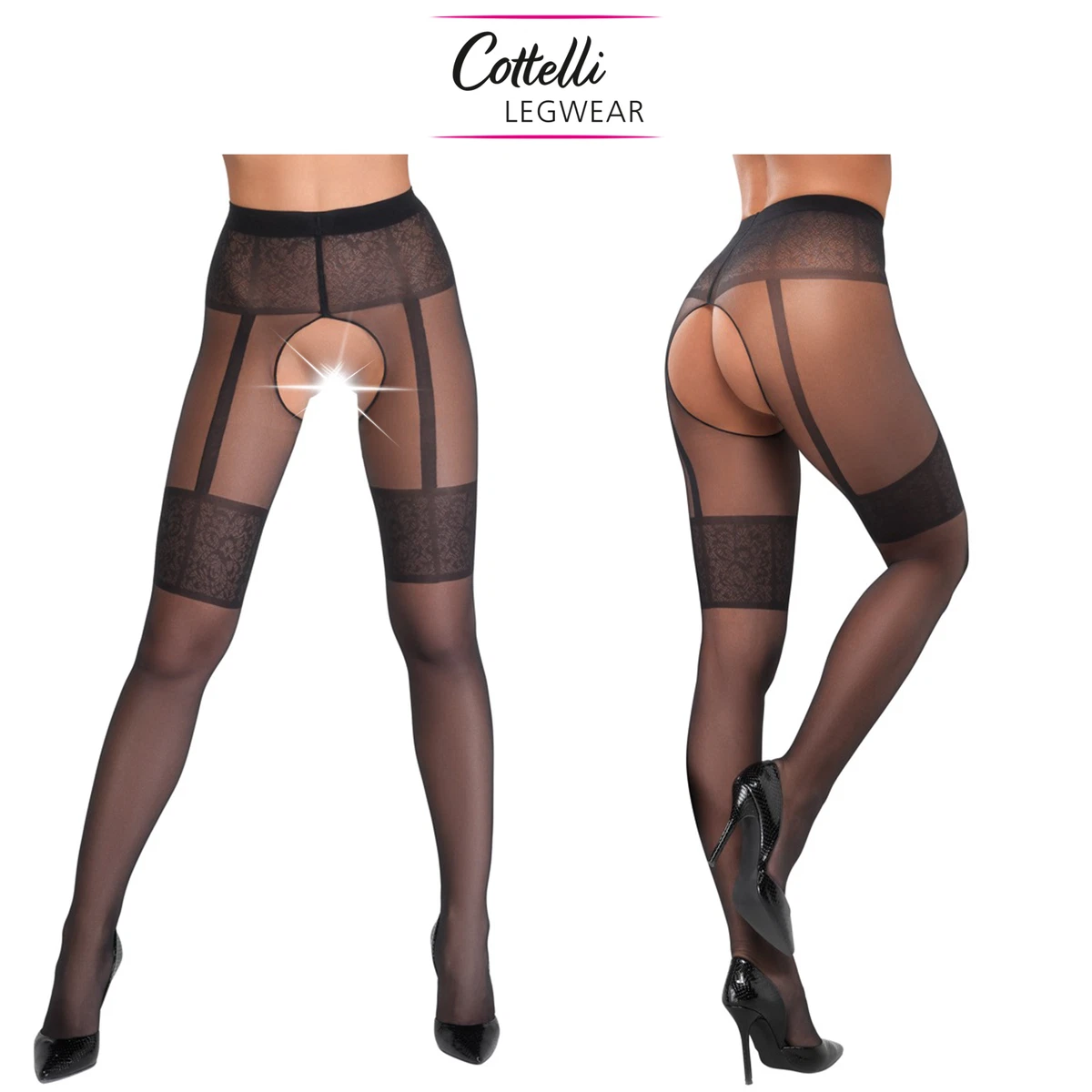 Collant Sexy Senza Cavallo Da Donna, Senza Cuciture - Foto 8