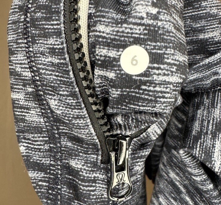 Lululemon Define Jacket Dramatic Static Navy/Blac… - image 7