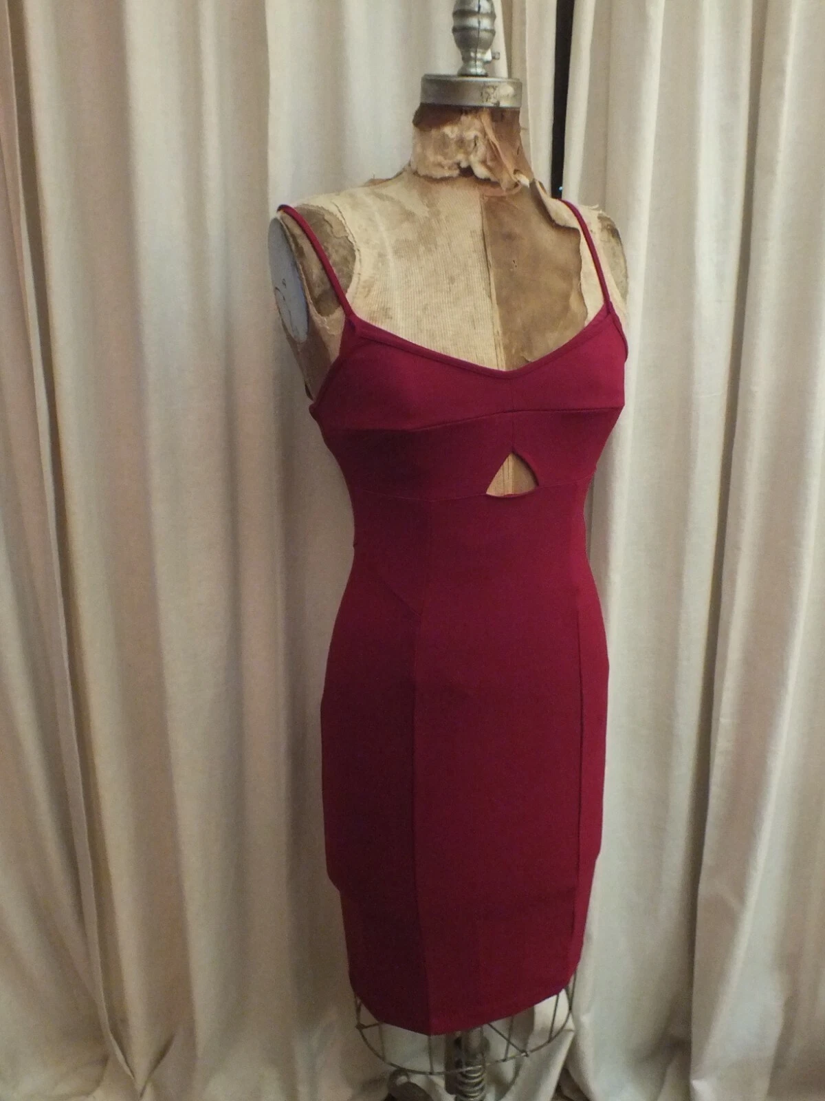 UNDERCOVER Abito Sexy Victoria's Secret Rosso Tg 2