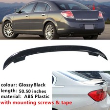 Fit For Saturn Aura 2007-2009 Black Rear Trunk Spoiler Sport Wing Universal Fit For Saturn Aura 2007-2009 Black Rear Trunk Spoiler Sport Wing Universal