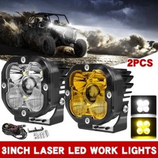 For Polaris Rzr Xp 4 1000 Turbo Rzr 900 Laser 3 Led Pods Work Light Spot Flood