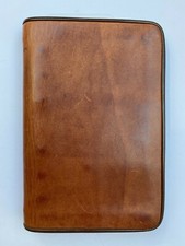 Megatimer Ringmappe Saddle Passport, ohne Verschluss, braun