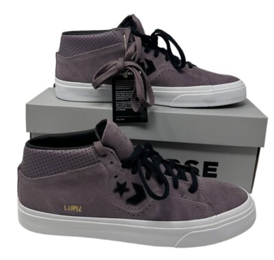 Converse CONS Louie Lopez Pro Mid Top Sneakers Suede Men's Shoes Casual A04614C
