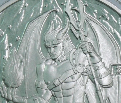 2017 Steampunk Cornelius Angels and Demons 1 oz .999  Silver Proof w/ COA