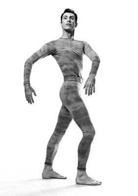 Dancer choreographer and teacher Bruce King performing in 1968 OLD PHOTO 2