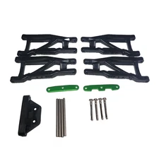 Fits Traxxas Rustler 4x4 Ultimate Heavy Duty A-Arm Set Suspension Arms Pins Grn