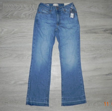 NEW Womens High-Rise Bootcut Jeans - Universal Thread  Medium Wash 00 Long Blue