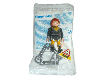 PLAYMOBIL FIGUR ADAC PANNENHELFER SCOUT CAR MECHANIC NEU NEW OVP