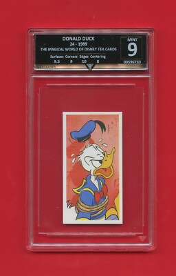 Grade 9 Donald Duck The Magical World Of Disney 1989 Tea Card Ref241