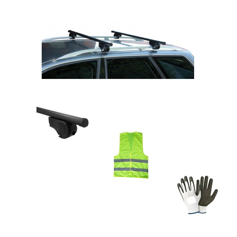 PER NISSAN Qashqai I/Qashqai I +2 SUV Rail aperti ANNO 2011 BARRE PORTATUTTO BA