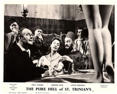 Pure Hell Of St Trinian S Original Lobby Card Joyce Grenfell Belly Dancer Scene Ebay