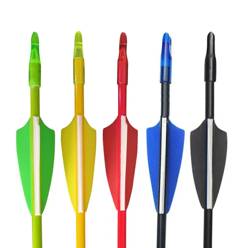 6/12pcs 31" Archery Fiberglass Arrows Target Practice Recurve Bow Hunting - Bild 6 von 49