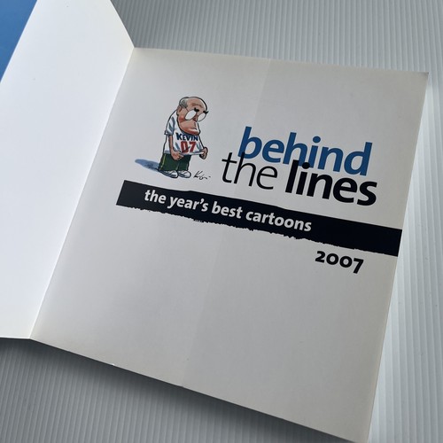 GUY HANSEN Behind the Lines: The Year's Best Cartoons 2007 2007 SC Book - Picture 9 of 9