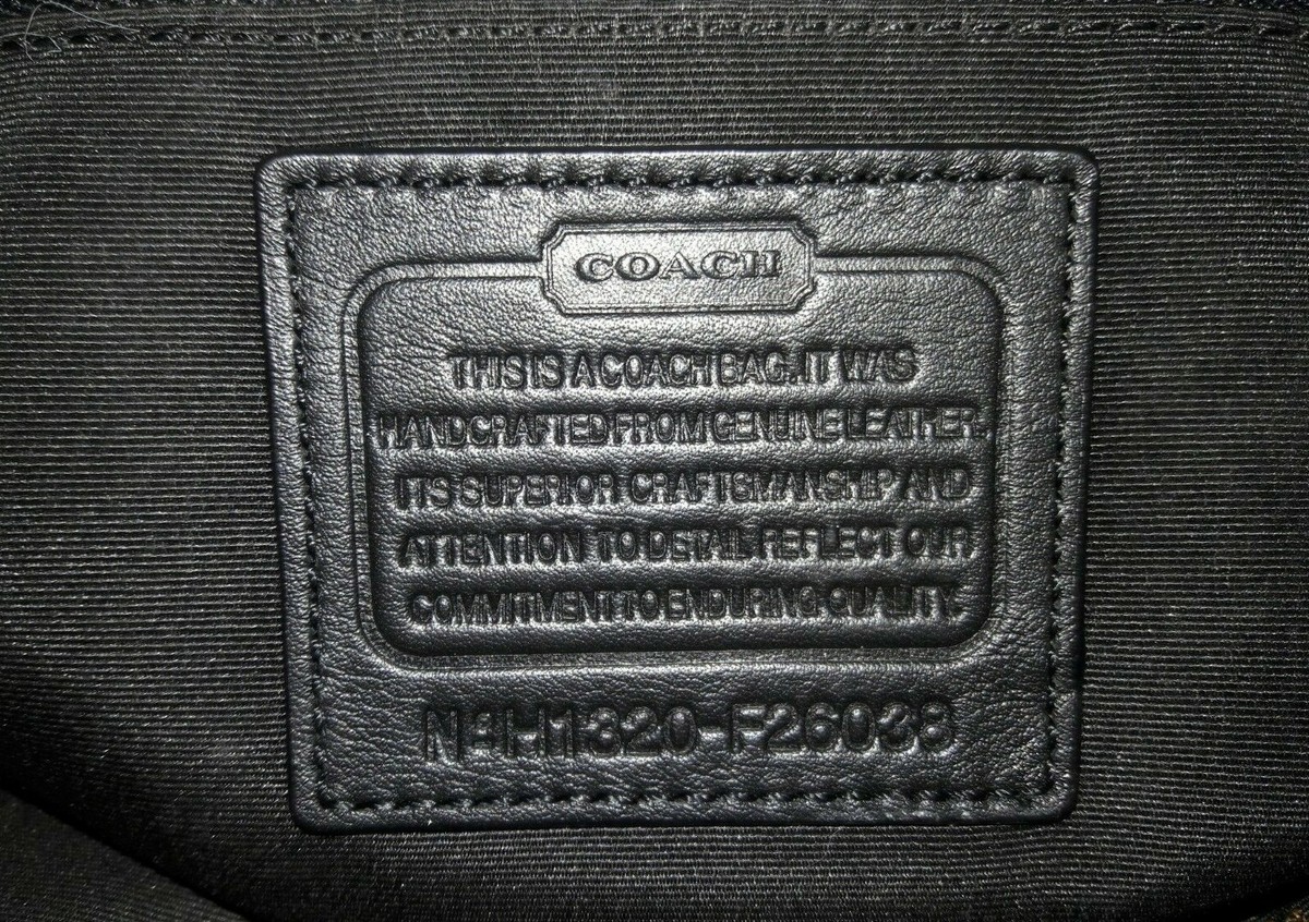 AUTHENTIC COACH OP ART GLOSSY PATENT LEATHER LARGE TOTE BAG PURSE