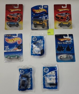 Hot Wheels Mixed Lot Car & Trucks Lot Of 8 Diecast 2000's McDonald's New   KK