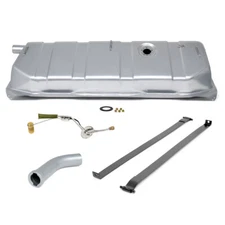 Vented/Baffled Fuel Tank Kit 16G, 3/8" Sender, Straps, Filler 58-60 Corvette