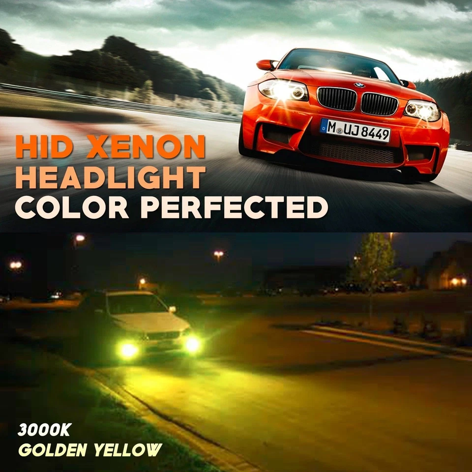 Two Autovizion Xenon Dual beam Light HID Kit 's Replacement bulbs h4 h13 9007 - Image 3 of 4